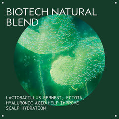 Aveda Centella Asiatica and andrographis highlights environmental protection for the scalp.