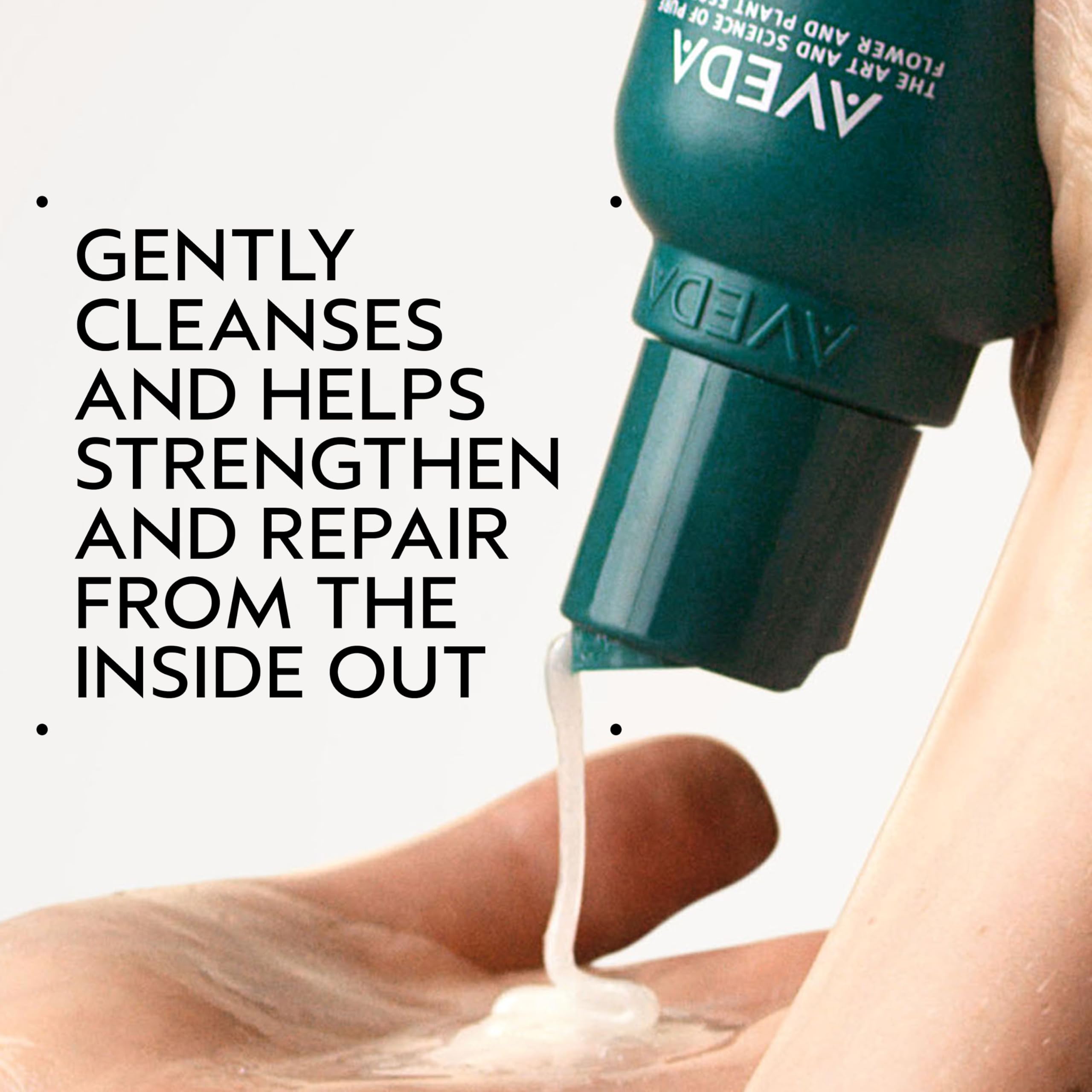 Aveda Champú de Reparación Botánica, espuma cremosa para limpieza suave
