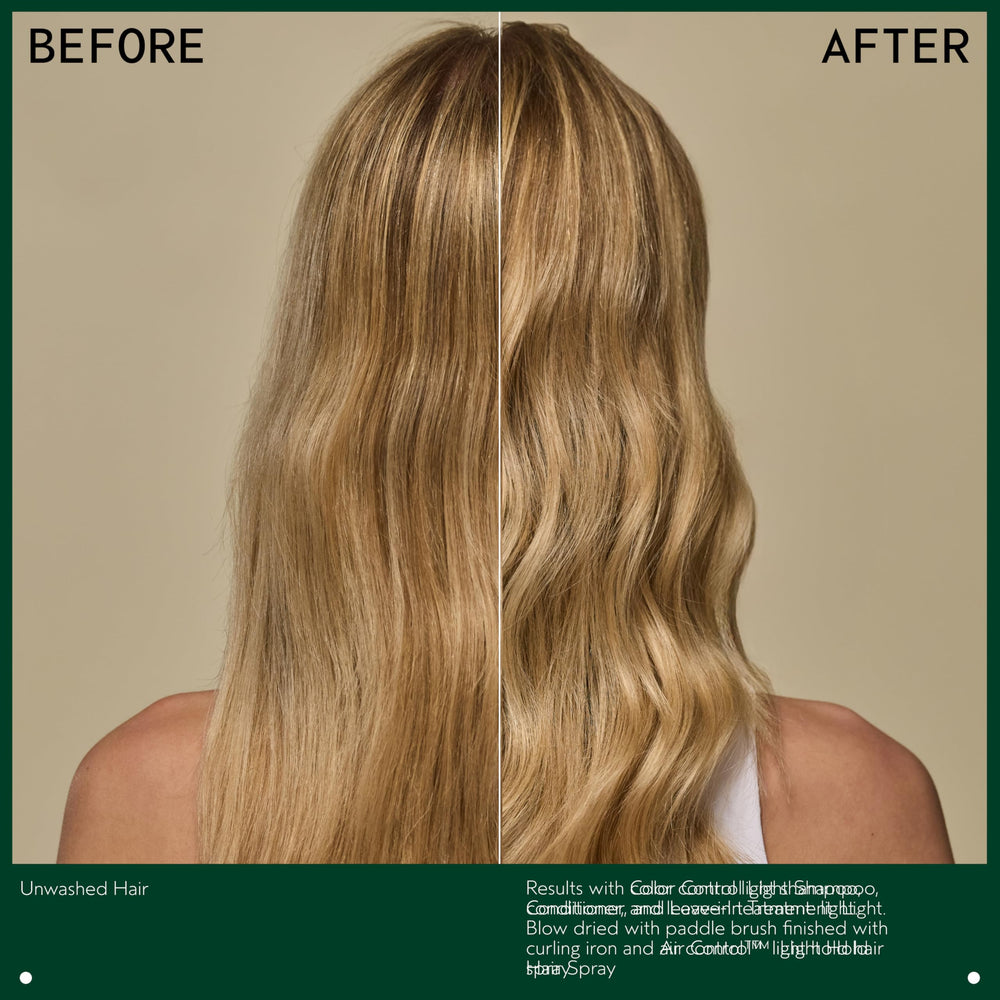 Aveda Color Control Acondicionador libre de siliconas mantiene el cabello ligero.