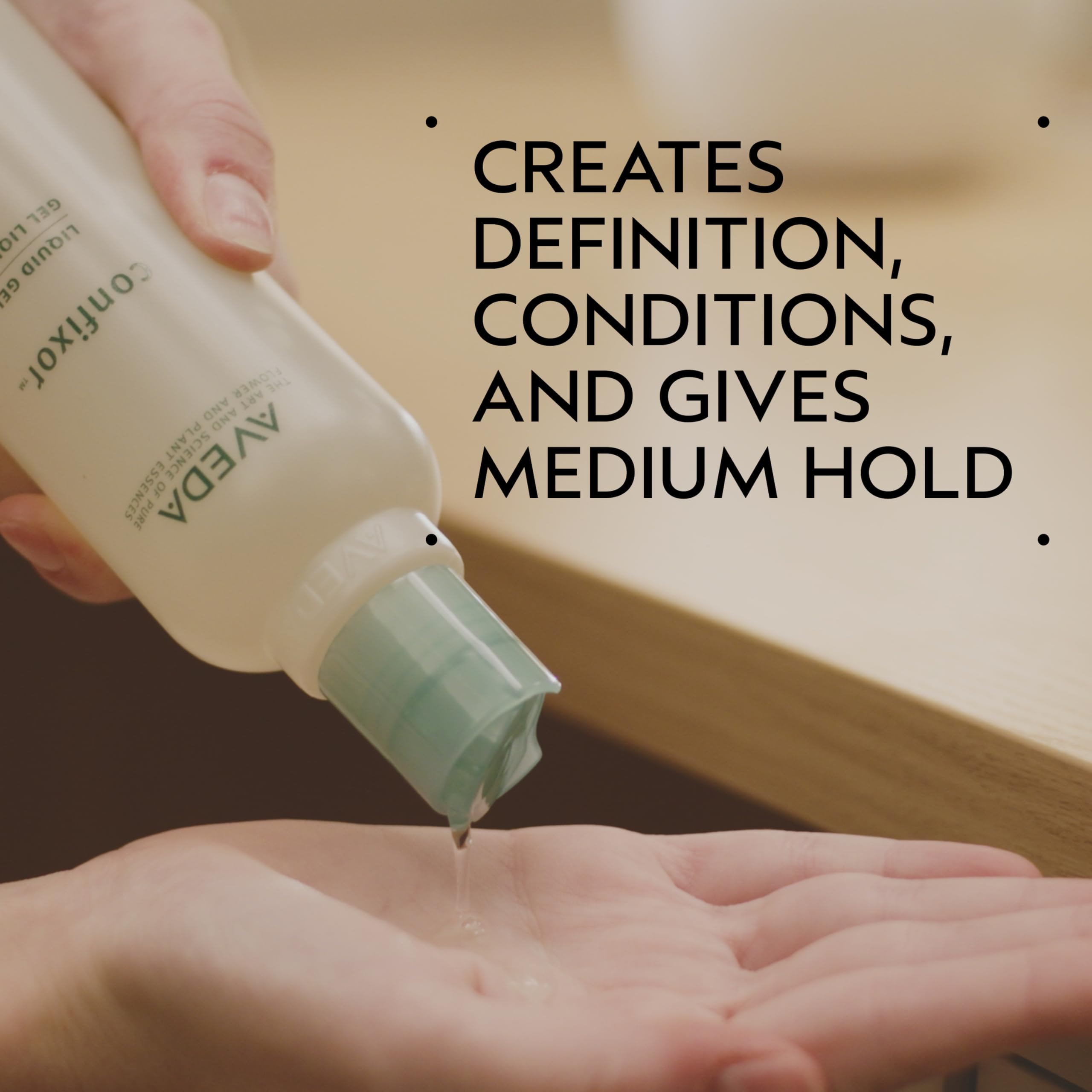 Close-up of Confixor gel showing texture and consistency.