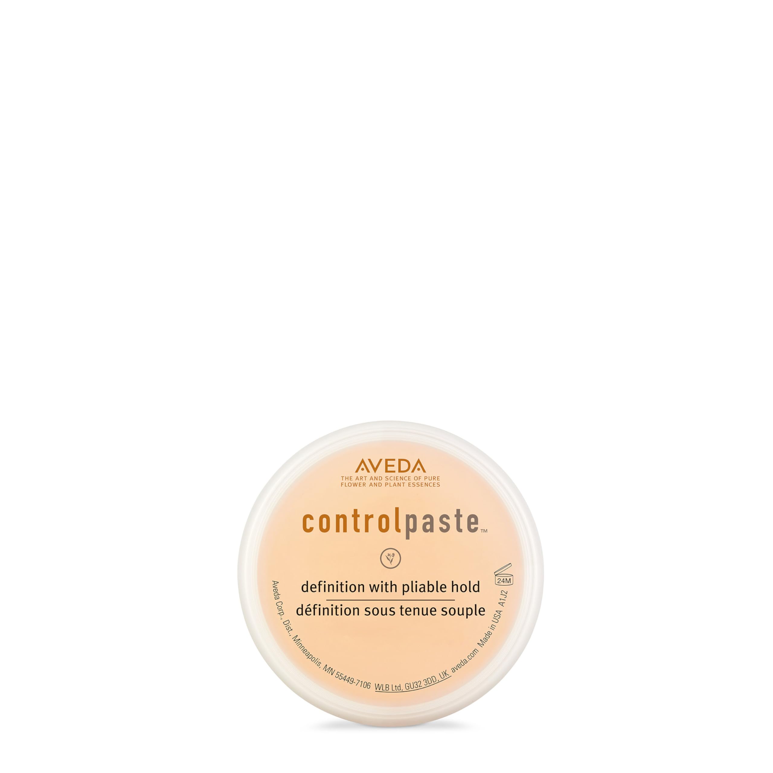 Aveda Control Paste texture bottle for flexible medium hold