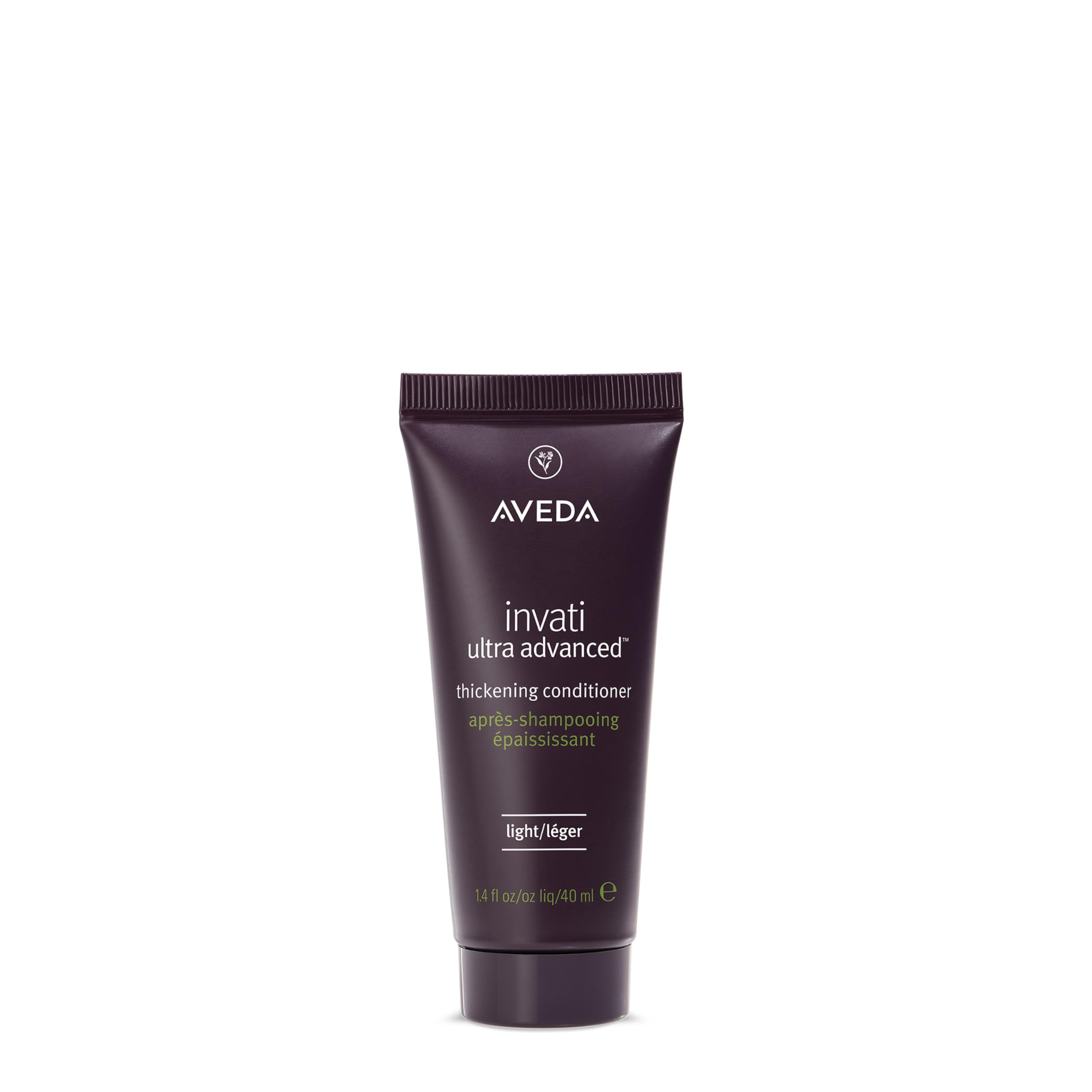 Aveda Invati Ultra Engrosante Ligero frente de botella para cuidado diario