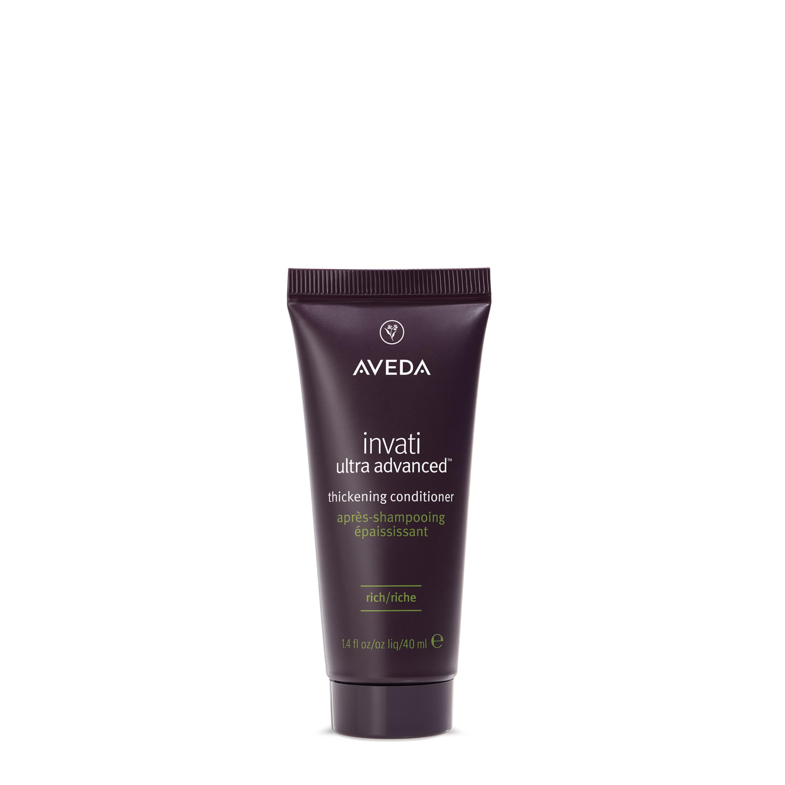 Aveda Invati Ultra Advanced Engrosante en botella, cuidado diario para cabello medio a grueso.
