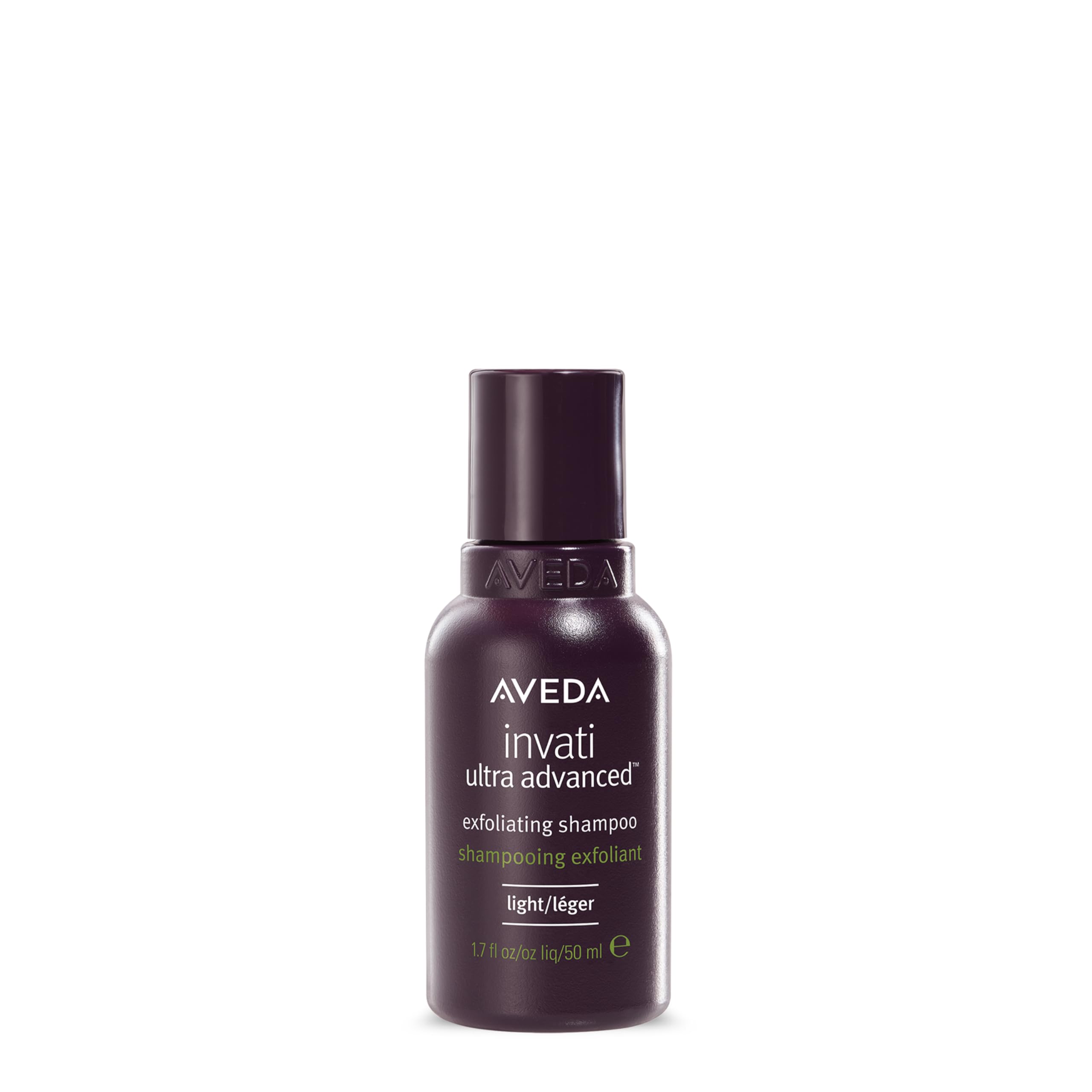 Aveda Invati Ultra Exfoliante Champú Ligero purifica el cuero cabelludo.