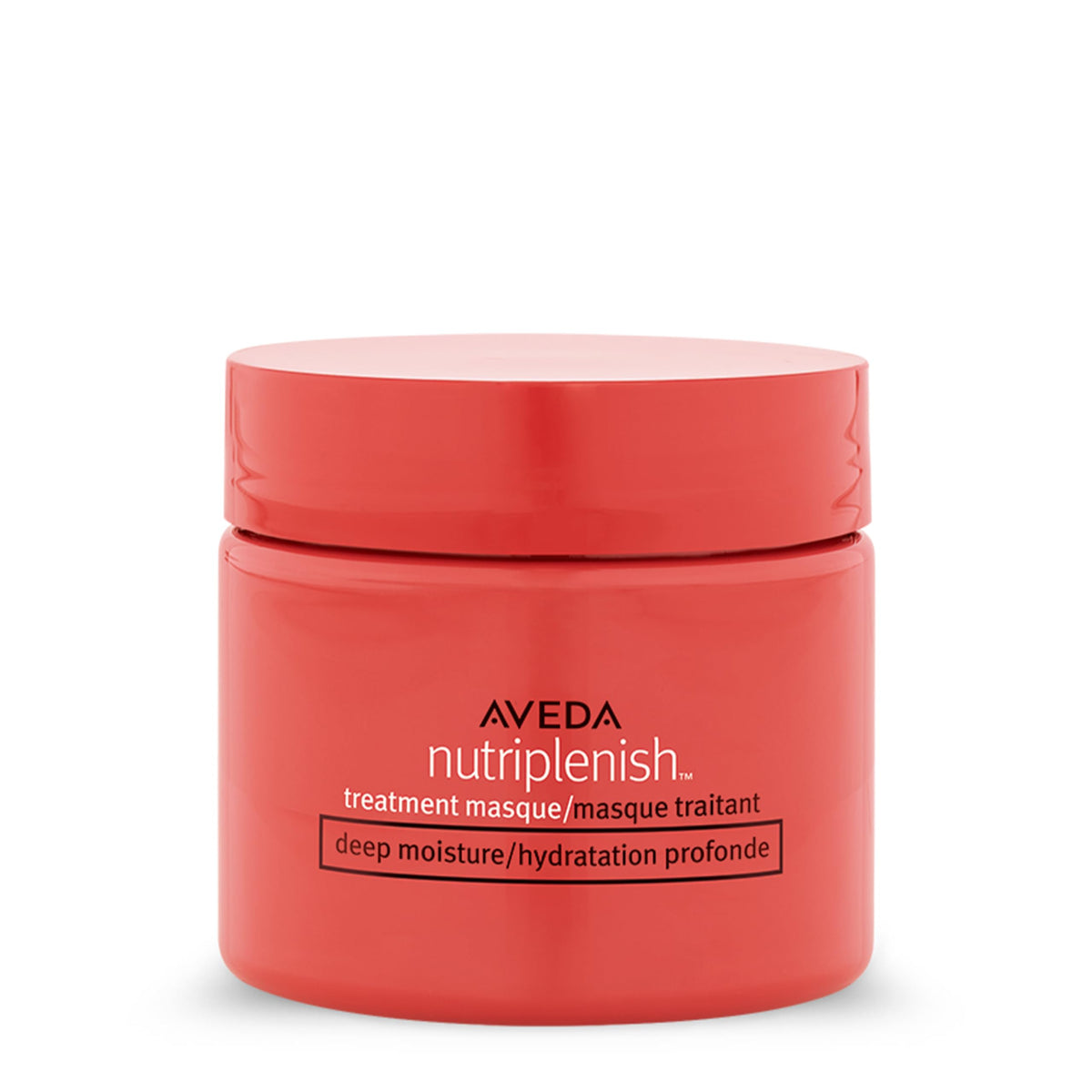 Nutriplenish de Aveda en botella, hidratación profunda para cabellos secos