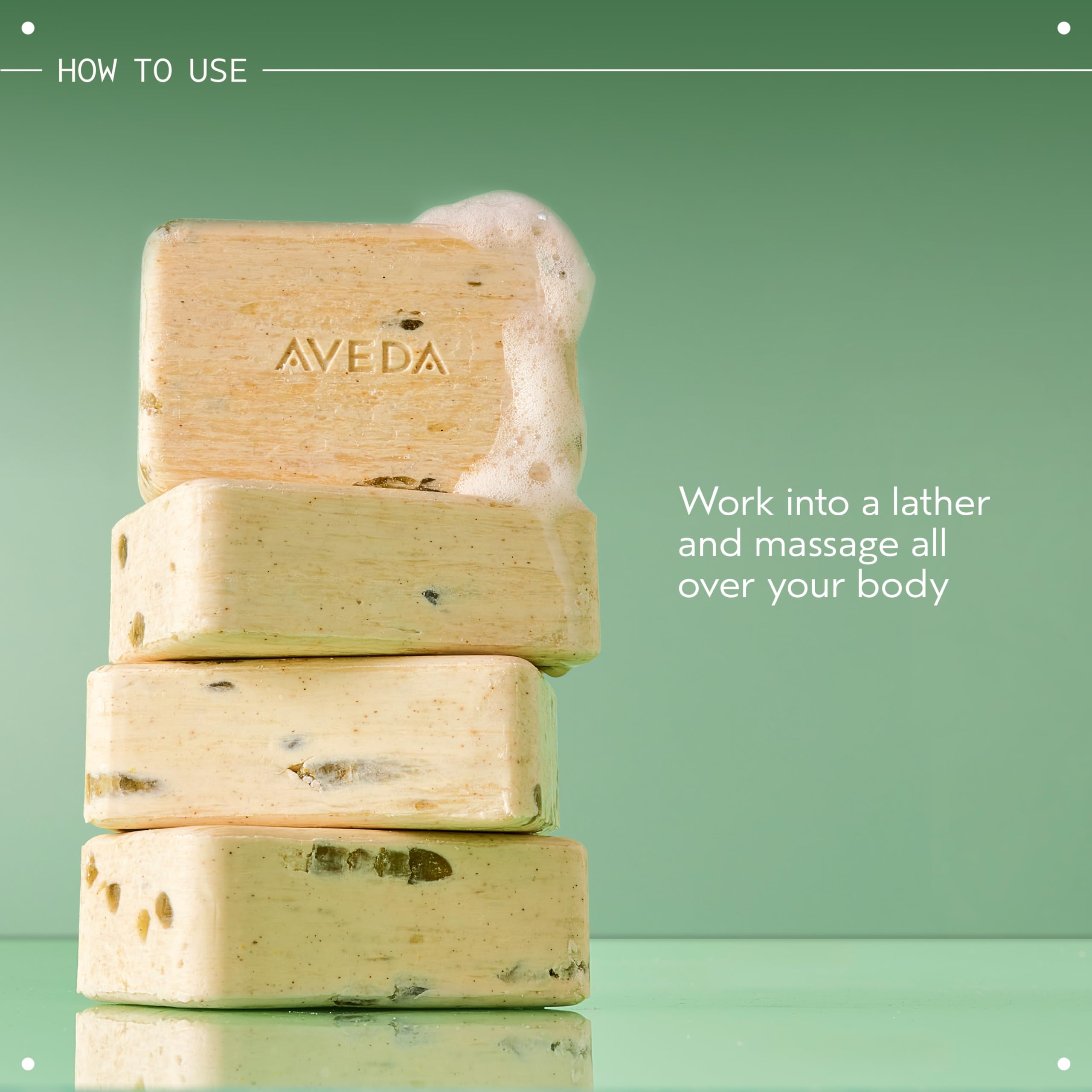 Aveda Rosemary Mint after-gym routine delivers clean, revitalizing refreshment.