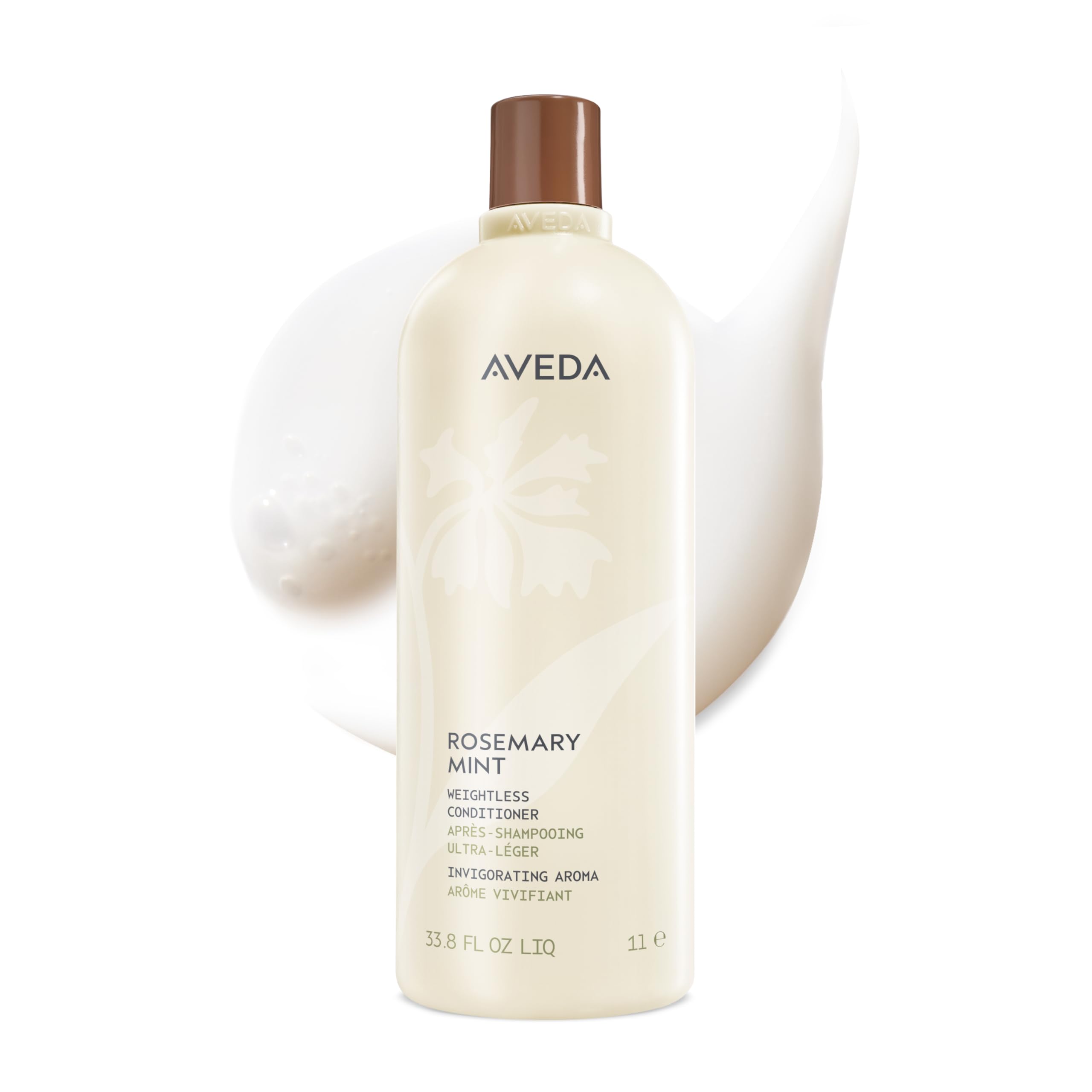 Aveda Rosemary Mint Weightless Conditioner bottle for lightweight daily conditioning