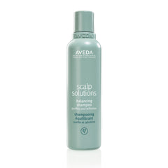 Aveda Scalp Solutions Balancing Shampoo bottle for gentle daily cleanse of oil and impurities.