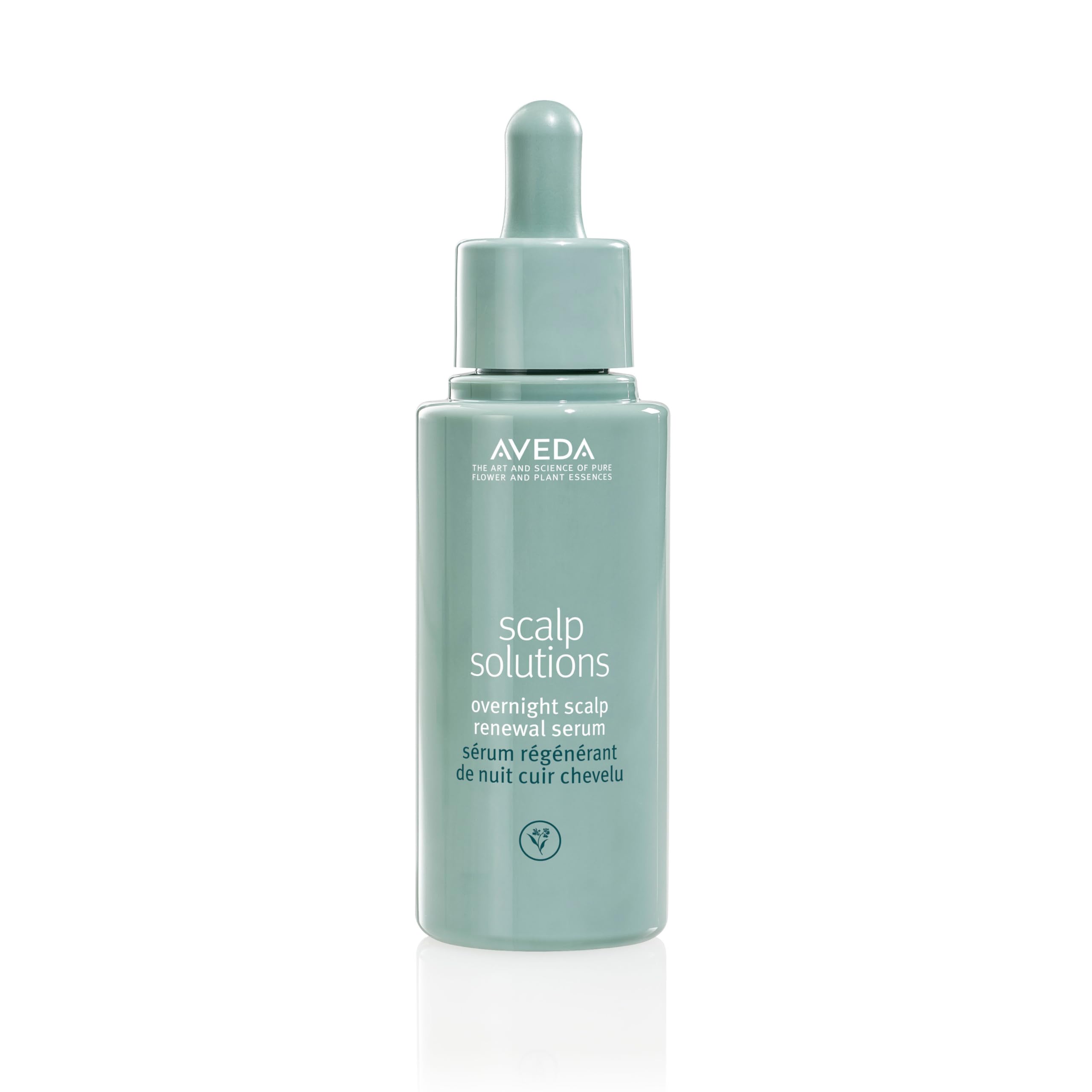 Aveda Scalp Solutions Overnight Serum bottle ready for nightly scalp hydration.