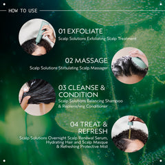 Aveda Scalp Solutions Stimulating Scalp Massager exfoliation action helps lift debris from the scalp.