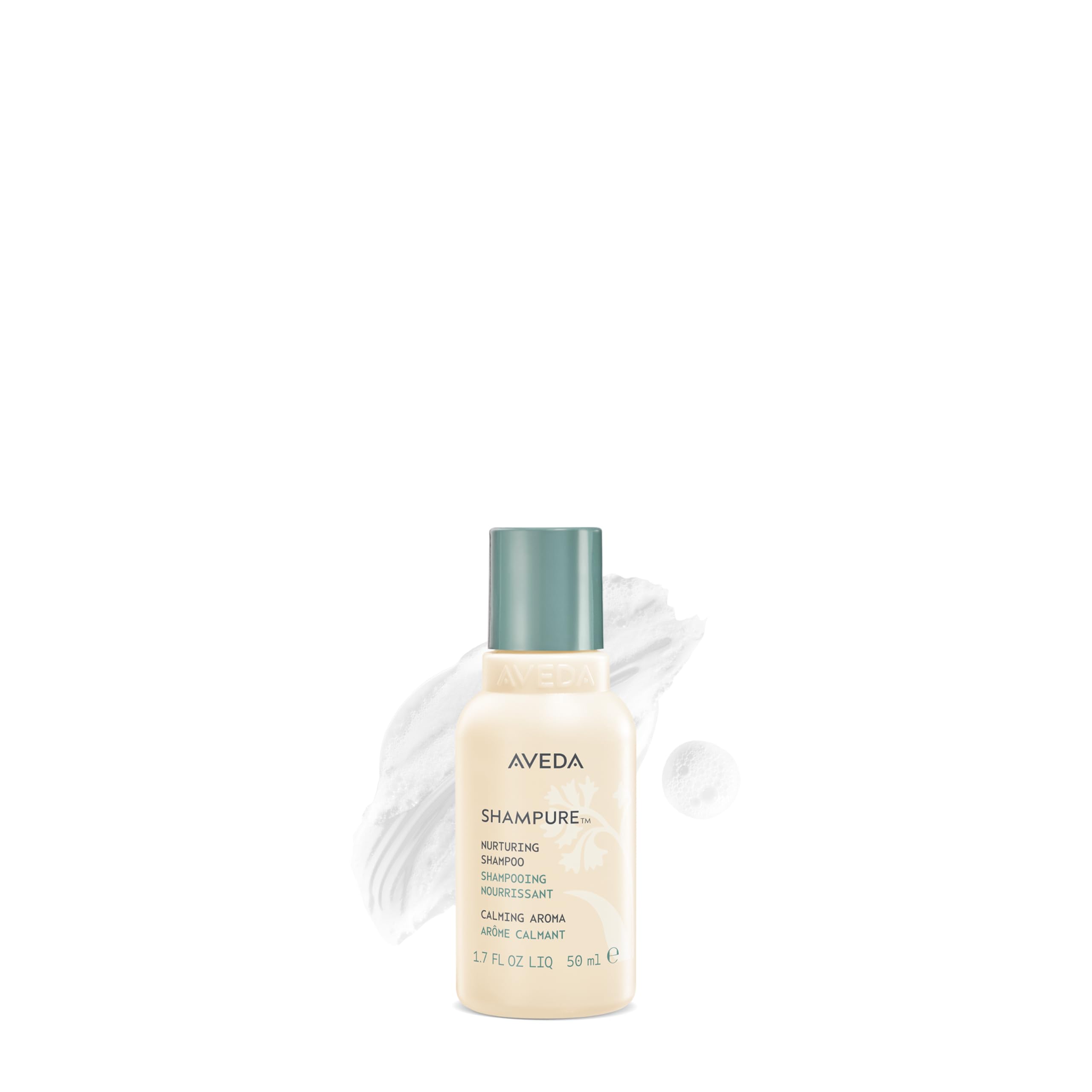 Aveda Shampure: botella de 50 ml para limpieza suave de cabello fino