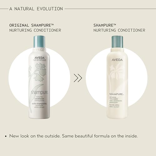 Shampure conditioner texture swirl showing lightweight formula for fine hair