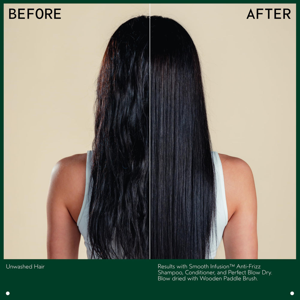 Aroma puro de Aveda Smooth Infusion con notas de sándalo y bergamota.
