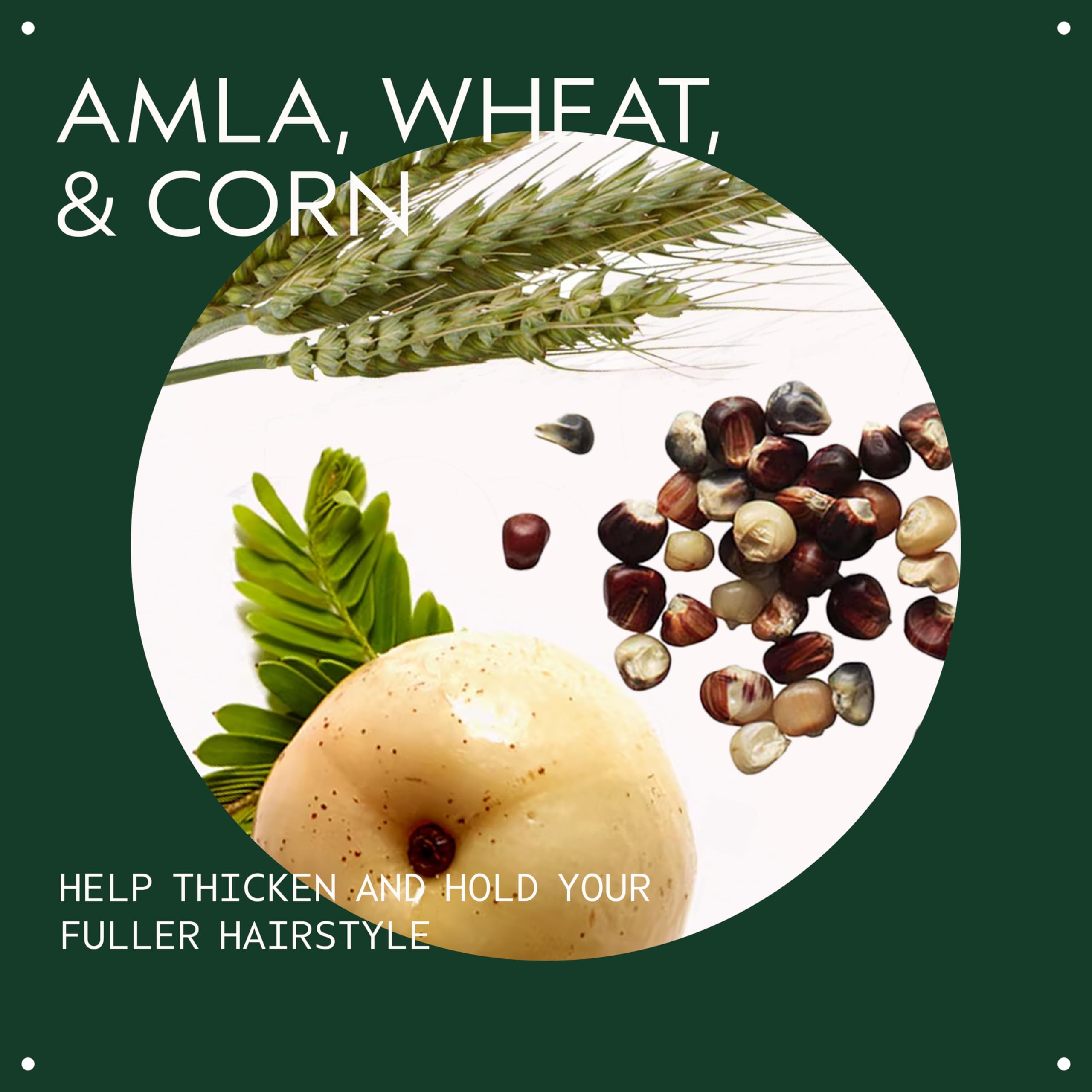 Aveda Thickening Tonic en cabello delgado, aspecto más grueso.