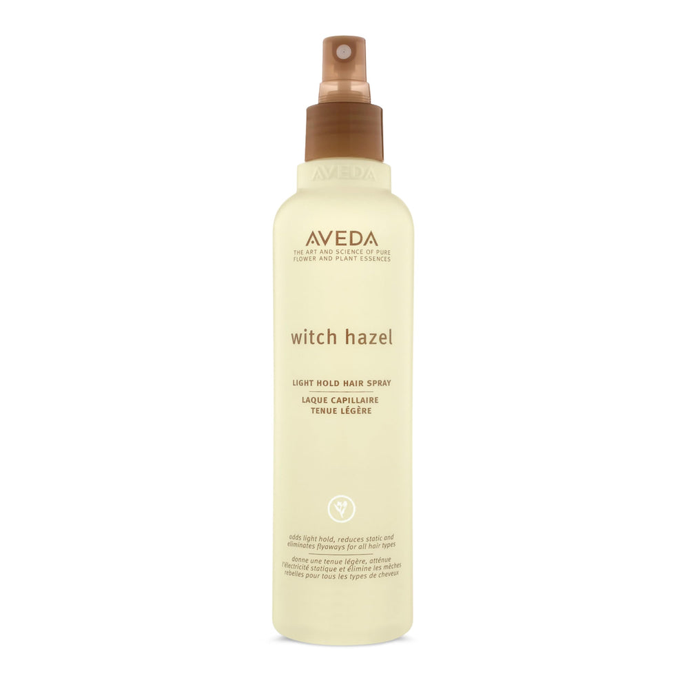 Aveda Witch Hazel Light Hold Hair Spray bottle ready for use, non-aerosol.