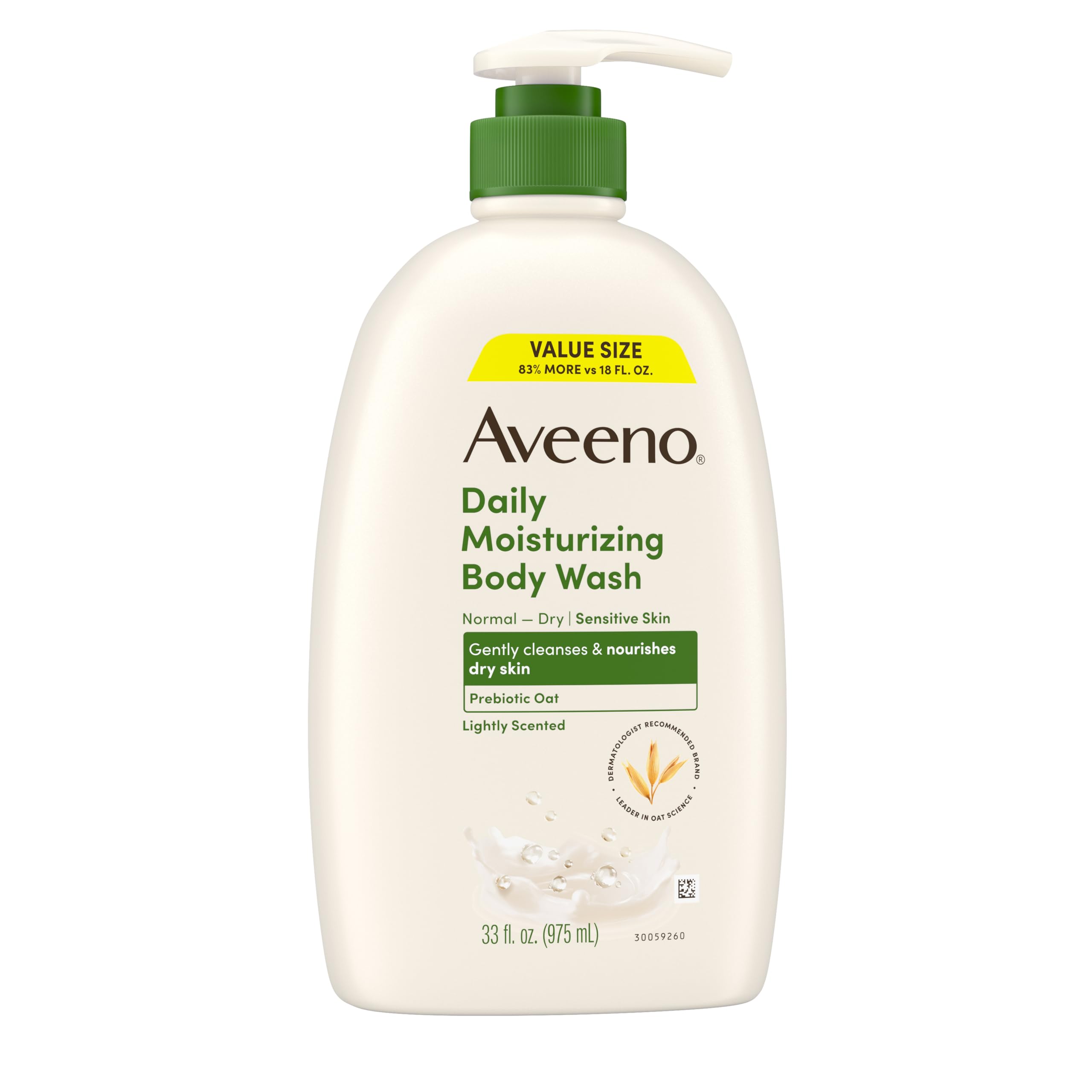 Aveeno: aplicación con esponja para limpieza rica