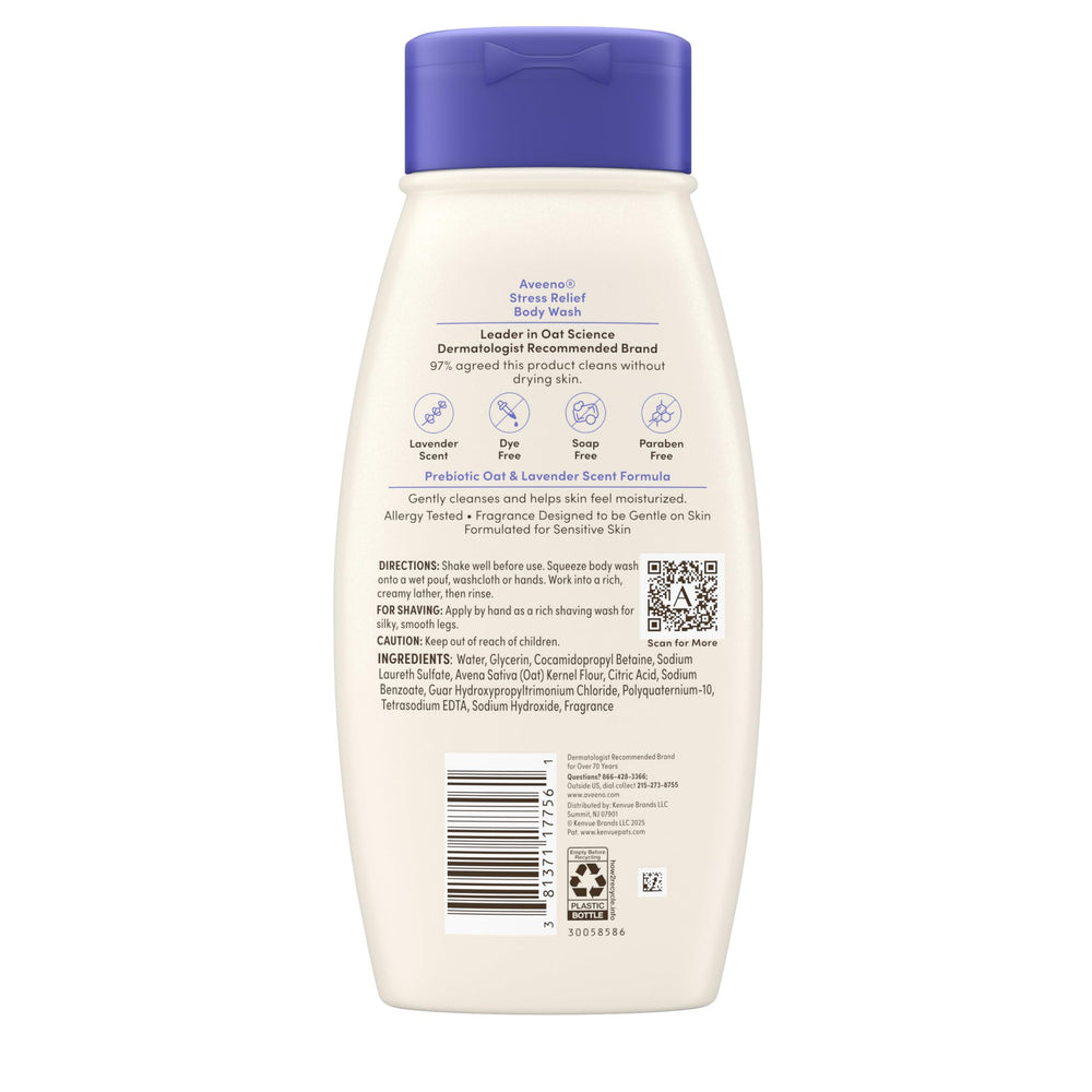 Aveeno avena prebiótica cuidado piel, ingrediente clave para limpieza suave