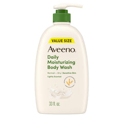 Aveeno: botella de ducha hidratante para piel seca