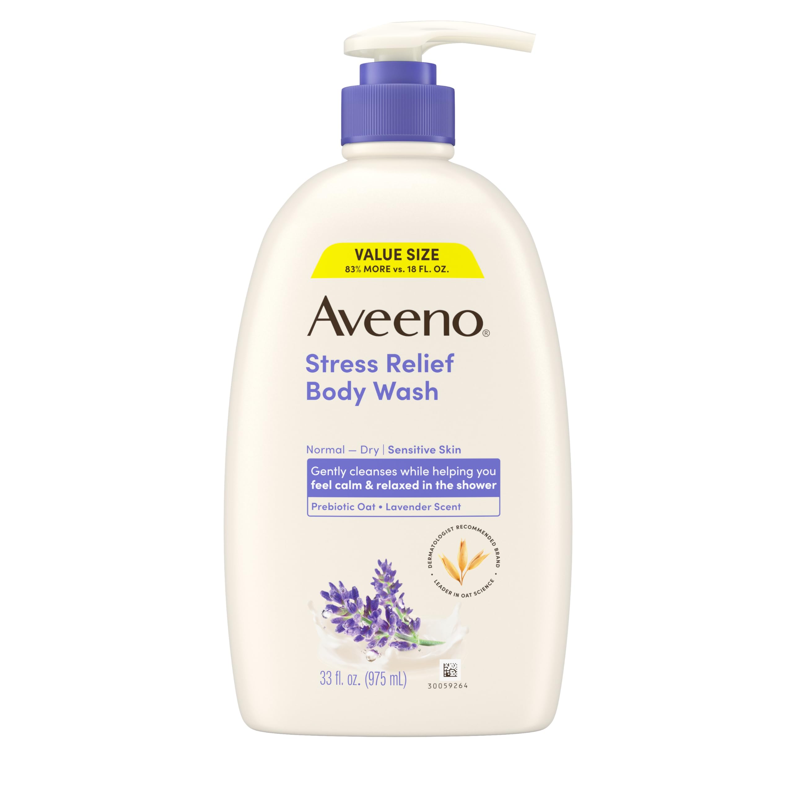 Aveeno botella lavanda: experiencia calmante al ducharte