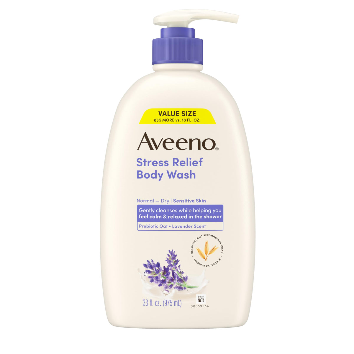 Aveeno botella lavanda: experiencia calmante al ducharte