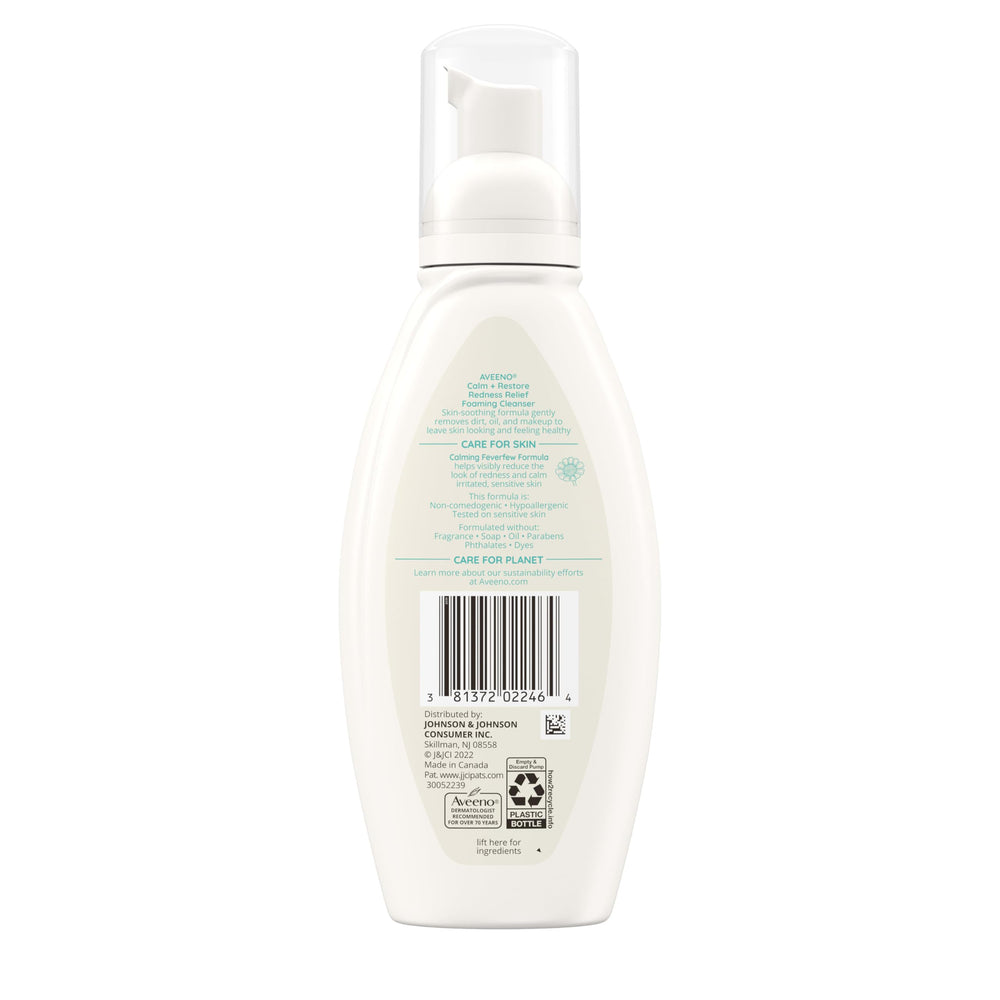 Envase de 177 ml de Aveeno Calm + Restore listo para uso diario