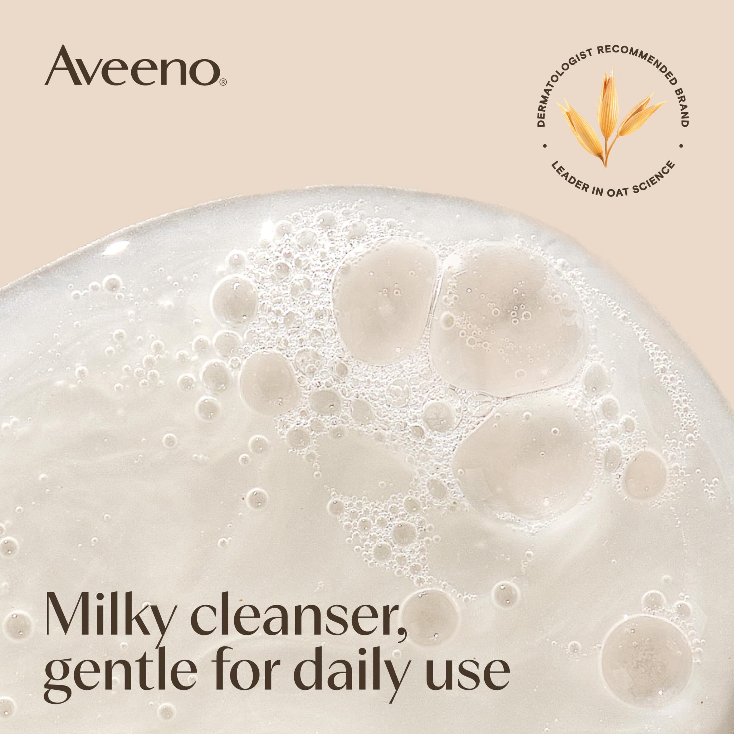 Aveeno Calm + Restore sin fragancia cuida la barrera cutánea sin irritaciones.