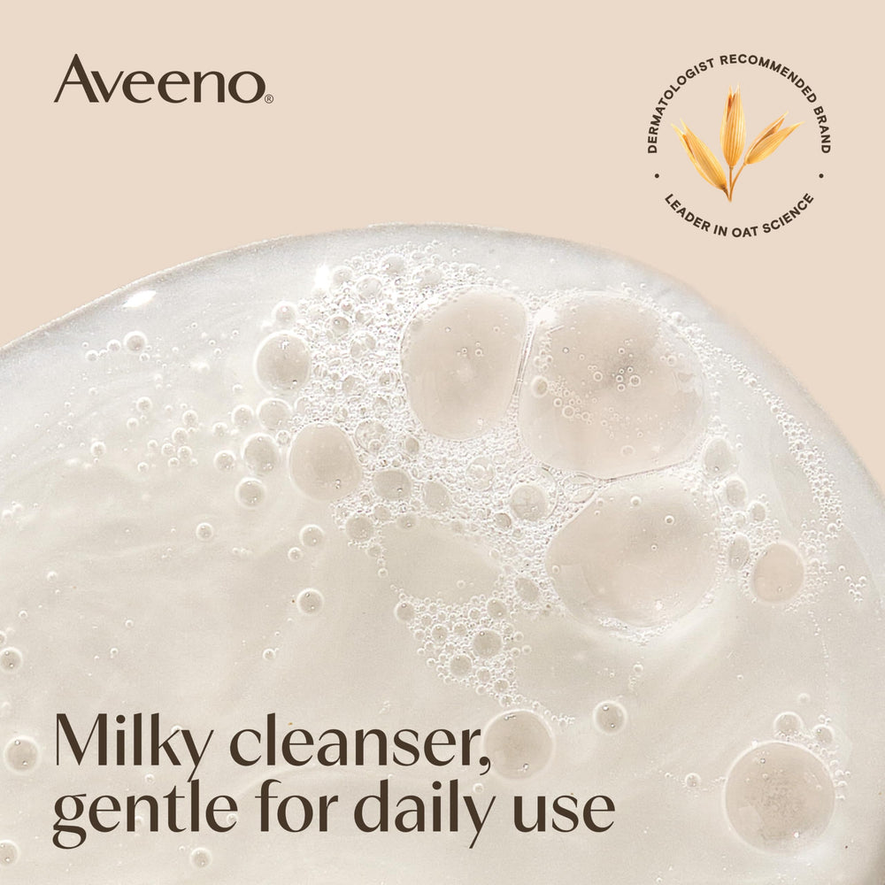 Aveeno Calm + Restore sin fragancia cuida la barrera cutánea sin irritaciones.