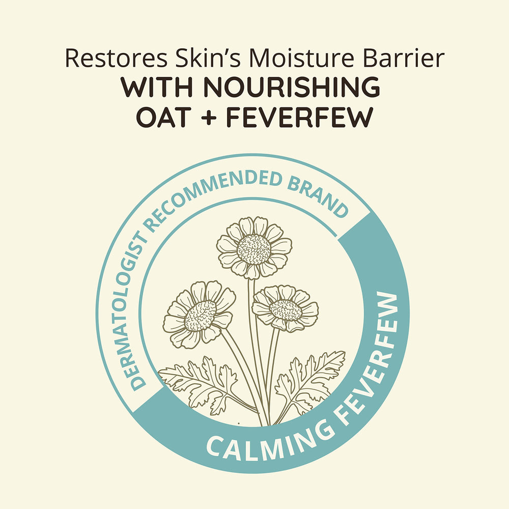 Uso diario de Aveeno Calm + Restore sin fragancia para piel sensible