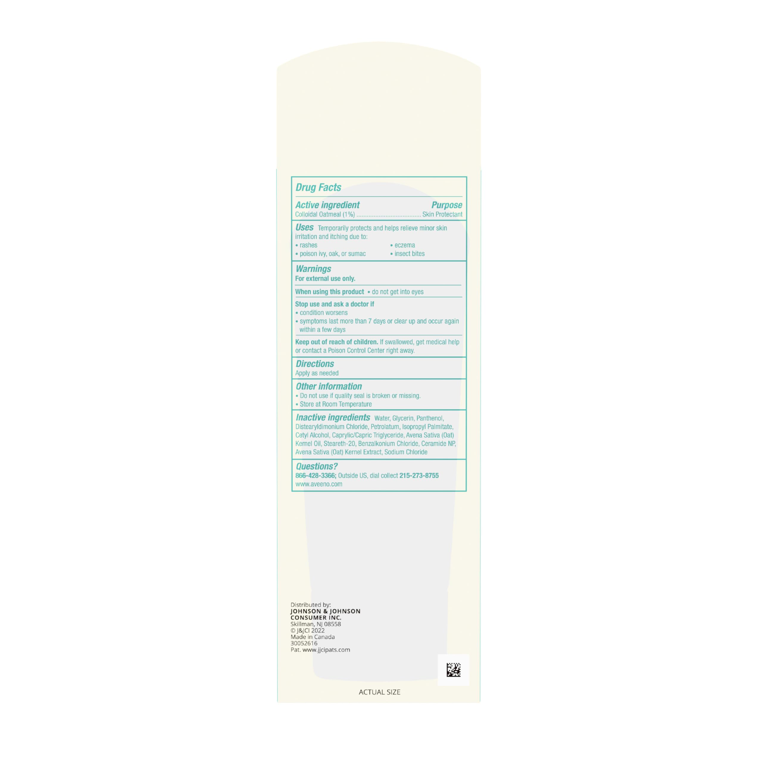 Cuidado diario de piel sensible con Aveeno Calma y Restaura.