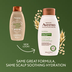Aveeno Champú Textura Cremosa: sensación suave para uso diario.