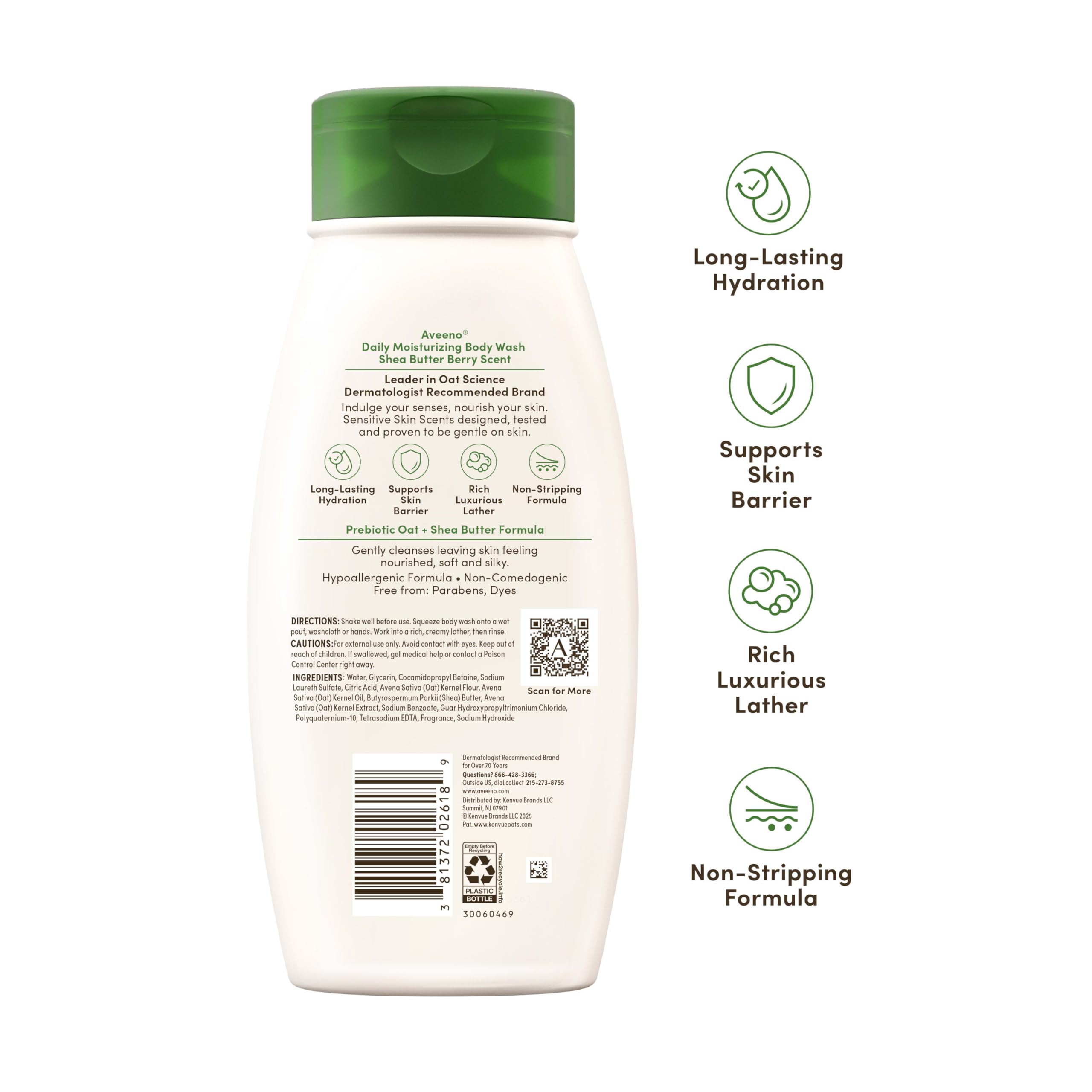 Aveeno combinación ideal con loción para hidratación de 48 horas.