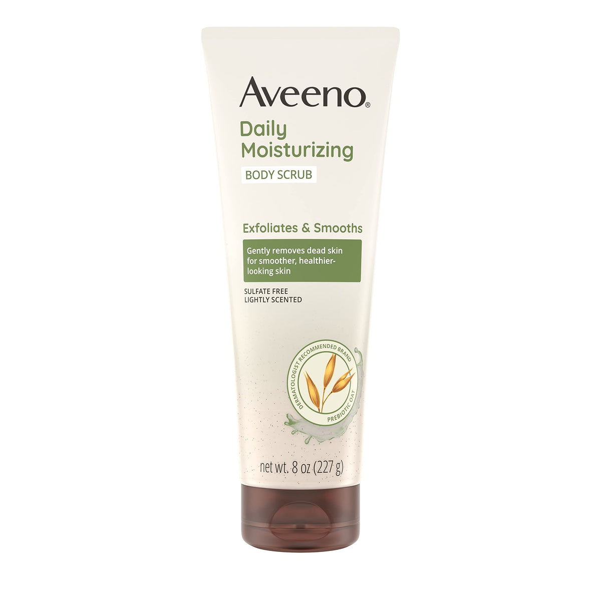 Aveeno Daily Moisturizing Body Scrub tubo de 8 oz exfolia suavemente para piel suave