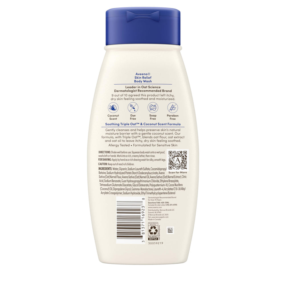 Aveeno, dermatólogo recomienda esta línea para el cuidado diario.