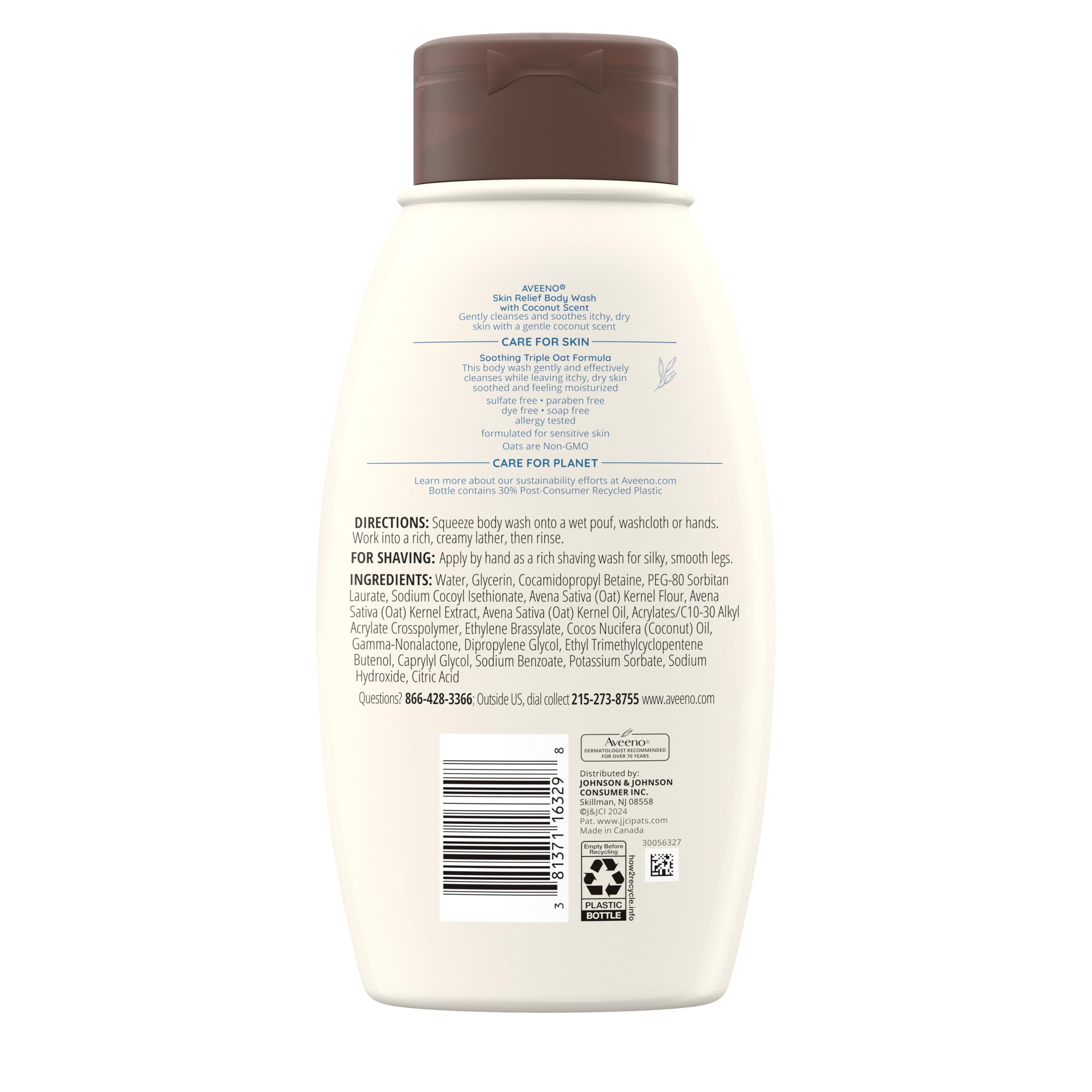 Ducha relajante con hidratación que perdura 72 horas.