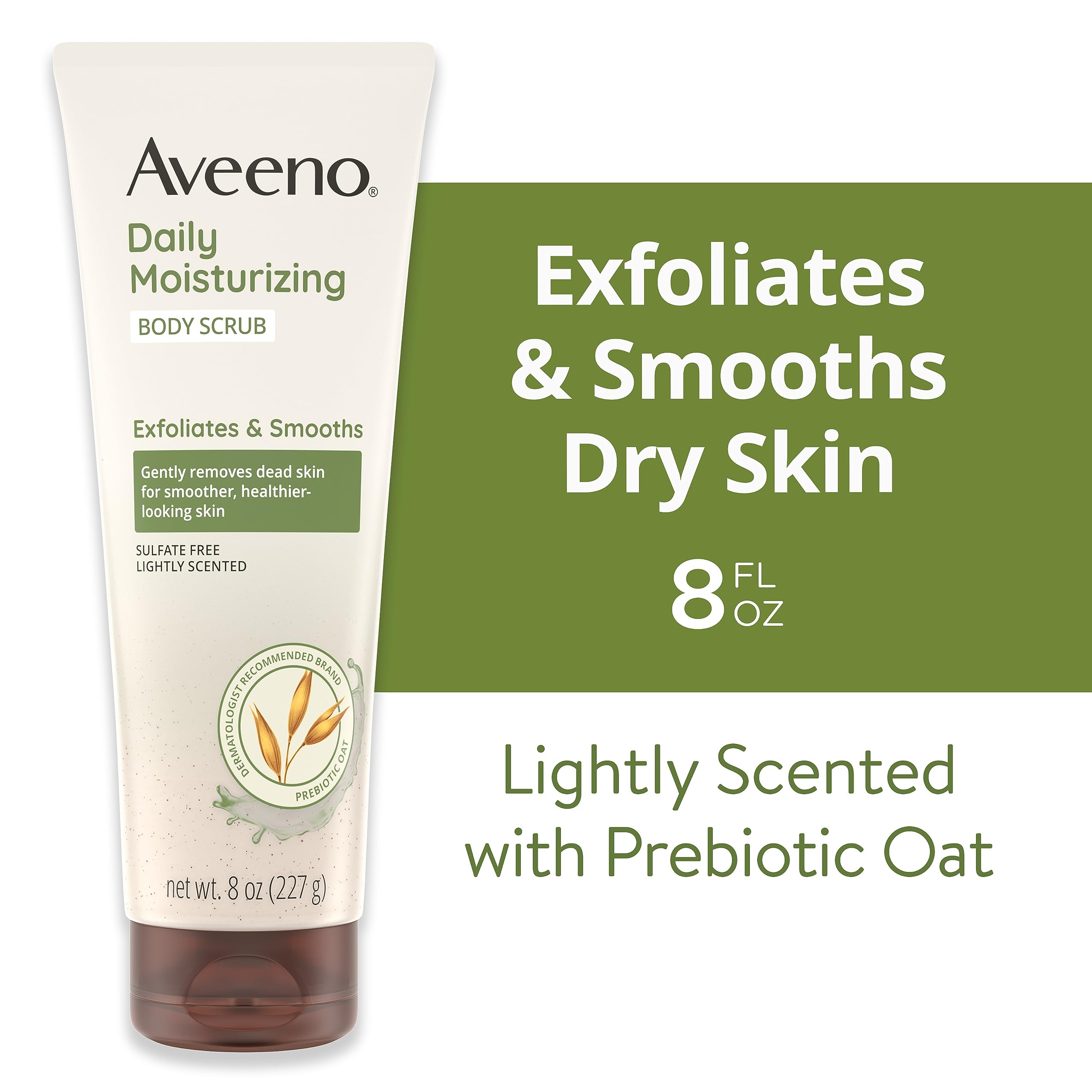 Aveeno espuma cremosa al frotar enjuagar para piel suave