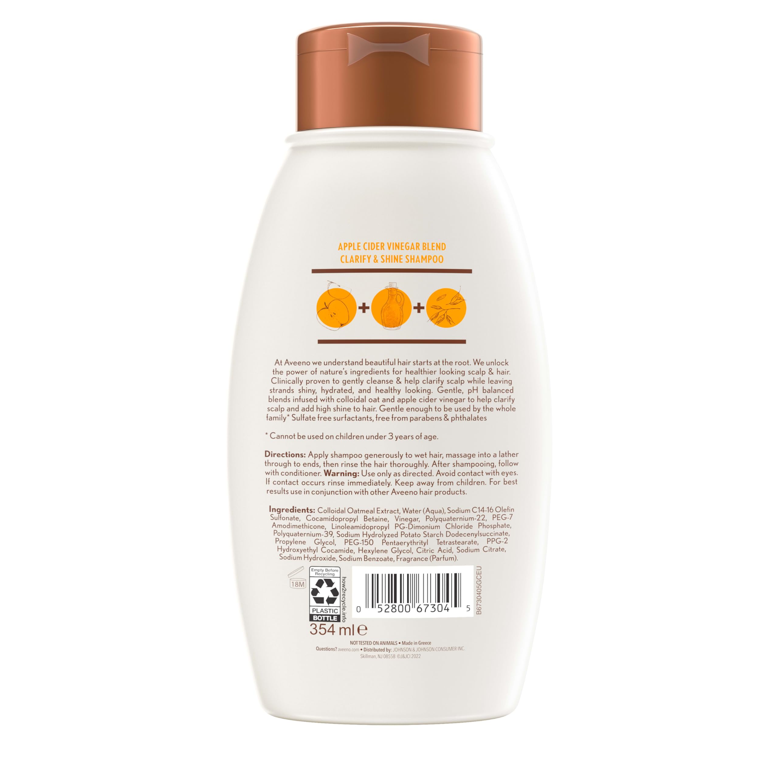 Aveeno champú clarificante: experiencia-sensorial de limpieza suave