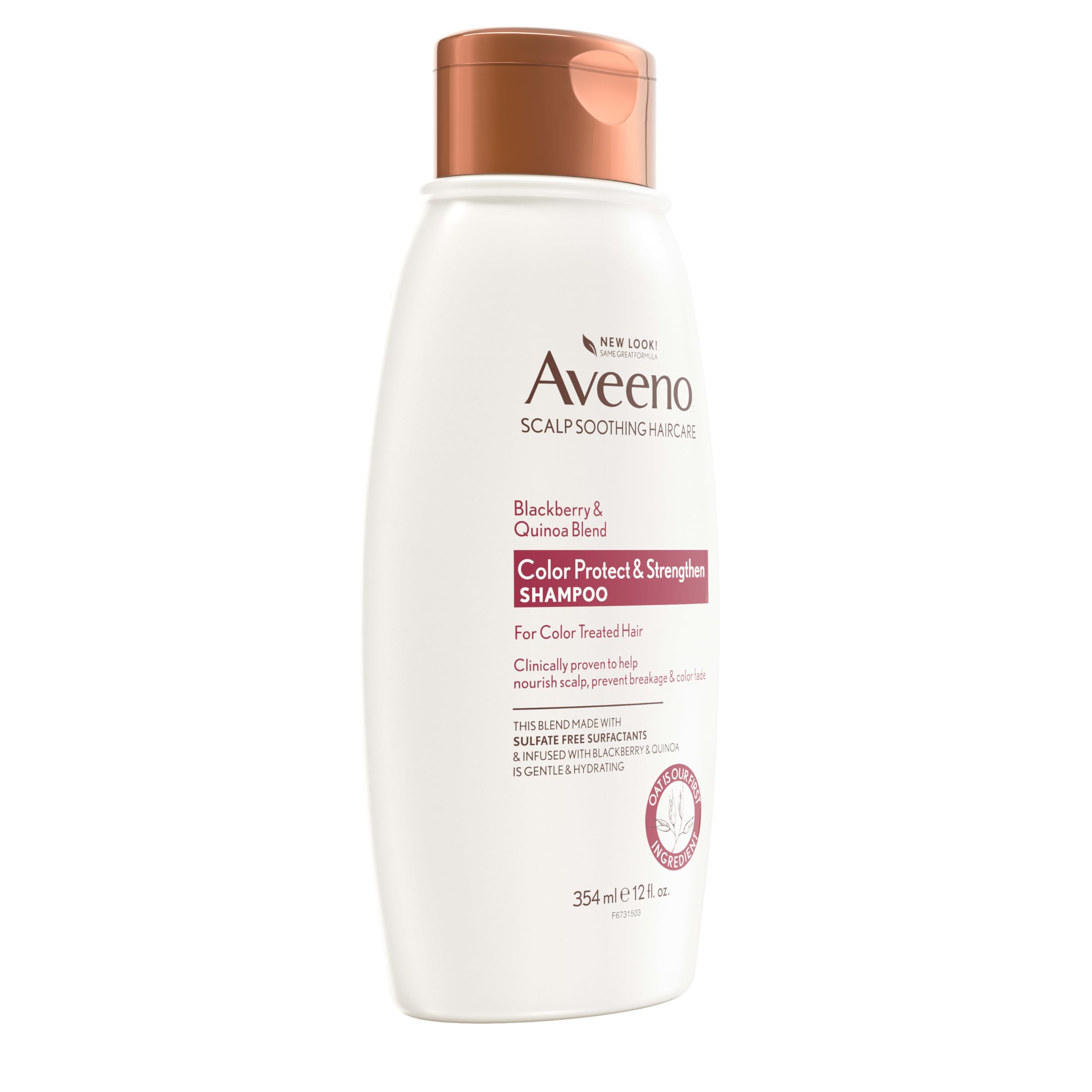 Aveeno fragancia fresca que permanece tras el lavado.