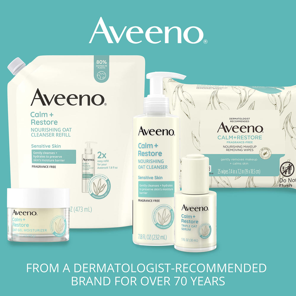 Protección e hidratación hasta 24 horas con Aveeno.
