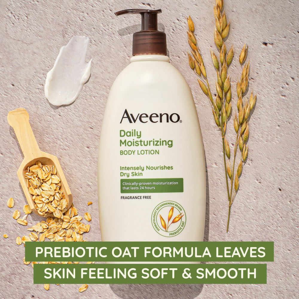 Con prebiótico de avena para nutrición suave de la piel