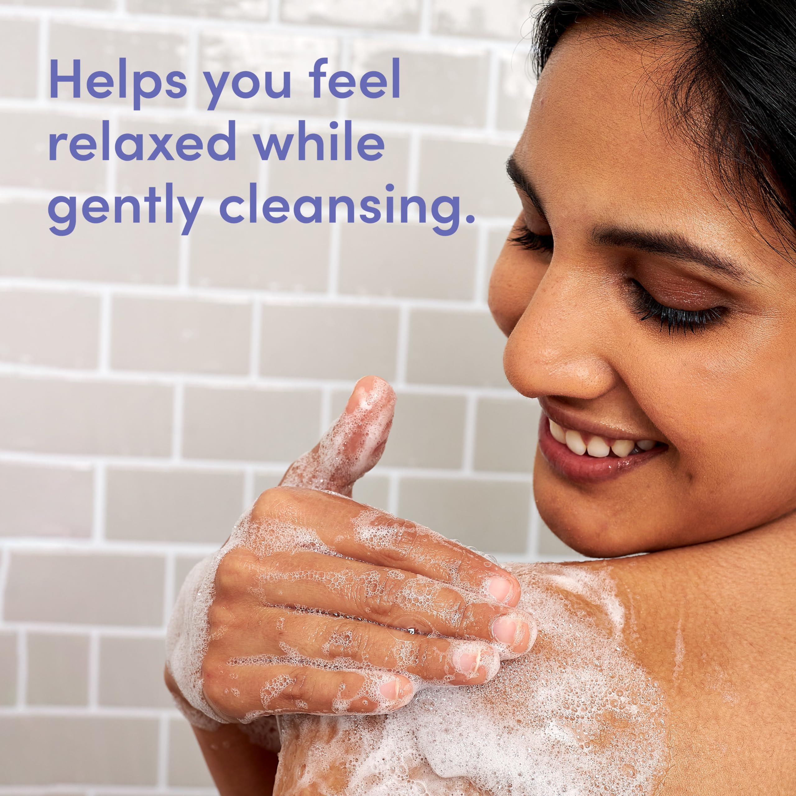 Aveeno jabón cuerpo espuma cremosa para una ducha suave