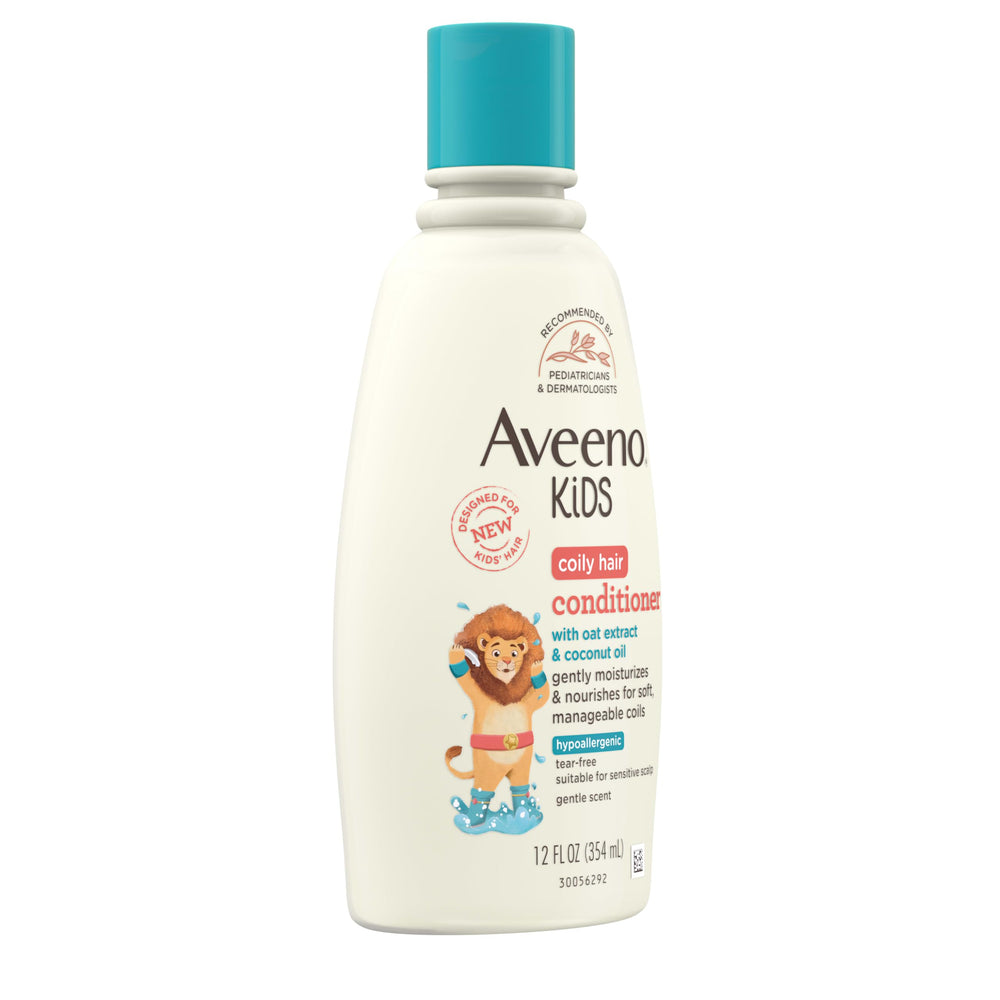 Aroma suave de Aveeno Kids para cueros cabelludos sensibles.