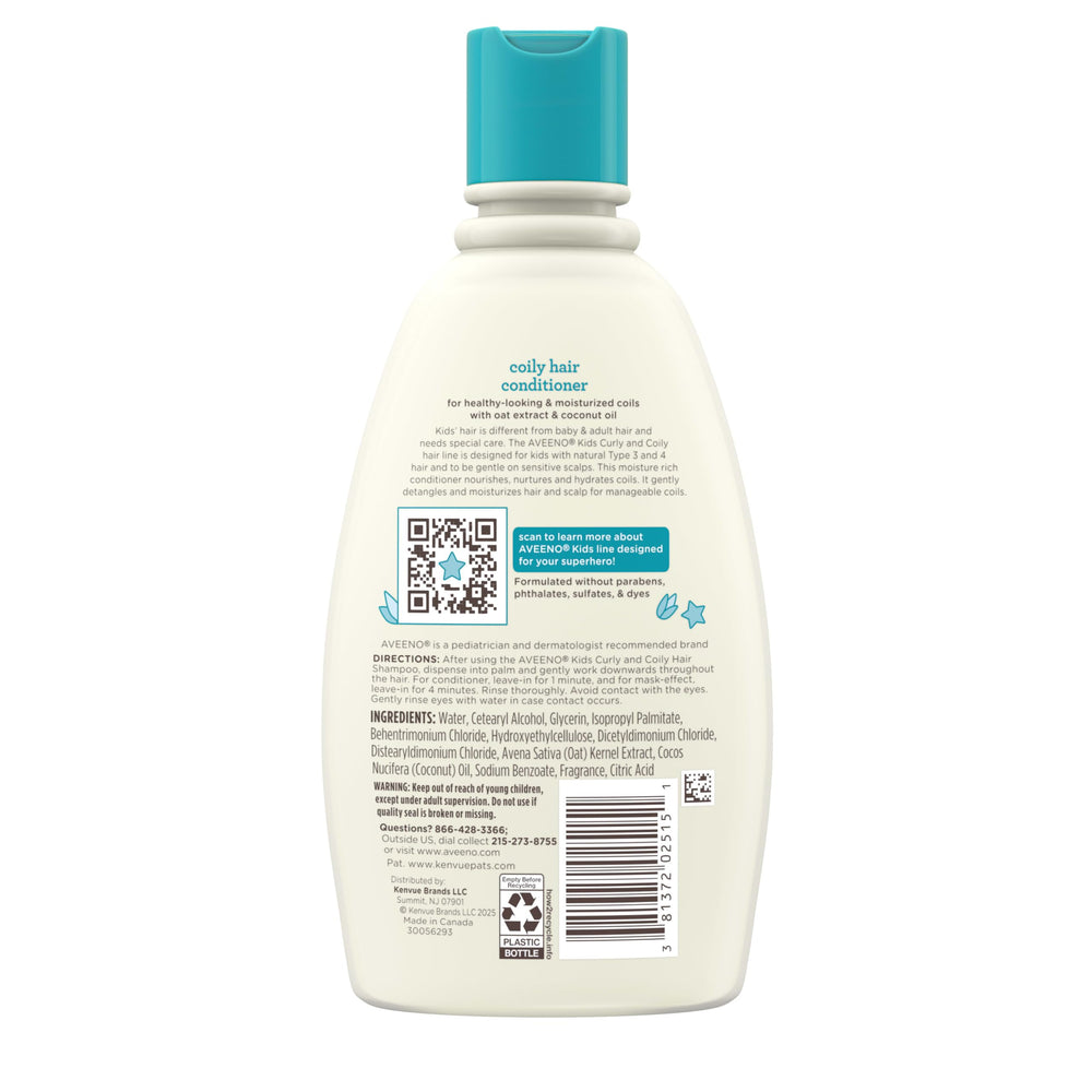 Aveeno Kids uso como mascarilla de 4 minutos para rizos definidos.