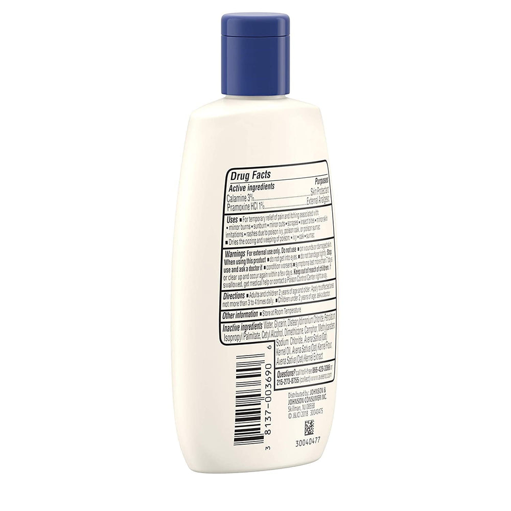 Aveeno loción anti-picor sin fragancia, apta para piel sensible.