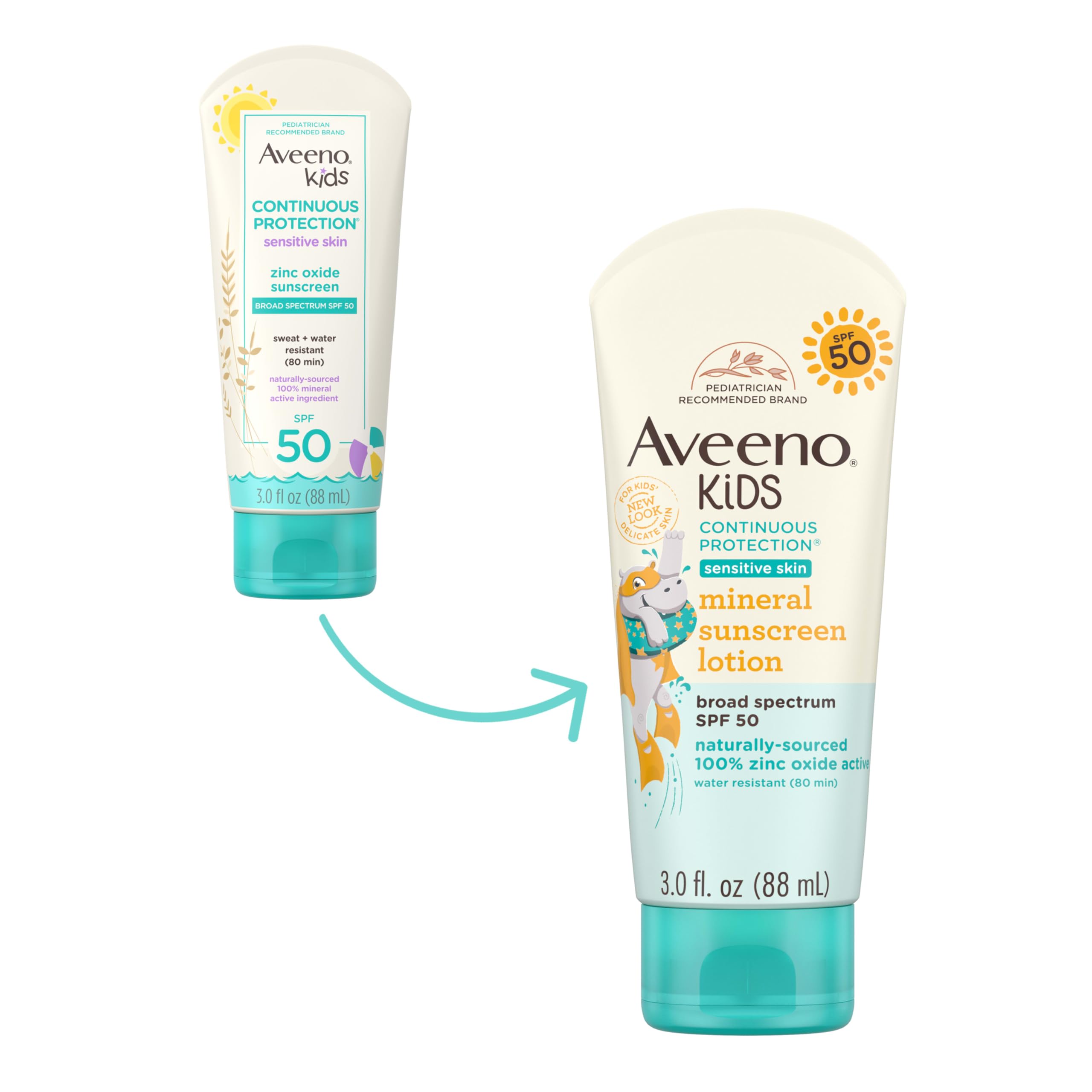 Aveeno Kids ingredientes amables para piel sensible