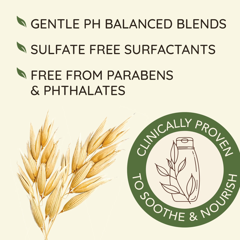 Aveeno Oat Milk Blend Conditioner ingredients list hints at gentle care.