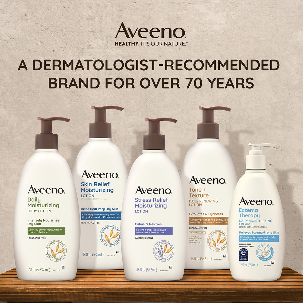 Aveeno Pack doble loción 18oz para hidratación continua