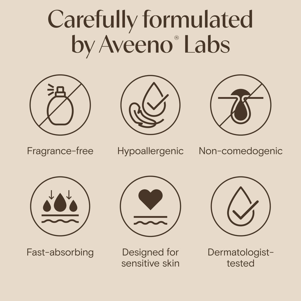 Aveeno prebiotic oat close up swirl showing soothing texture