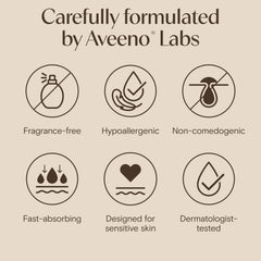 Aveeno prebiotic oat close up swirl showing soothing texture