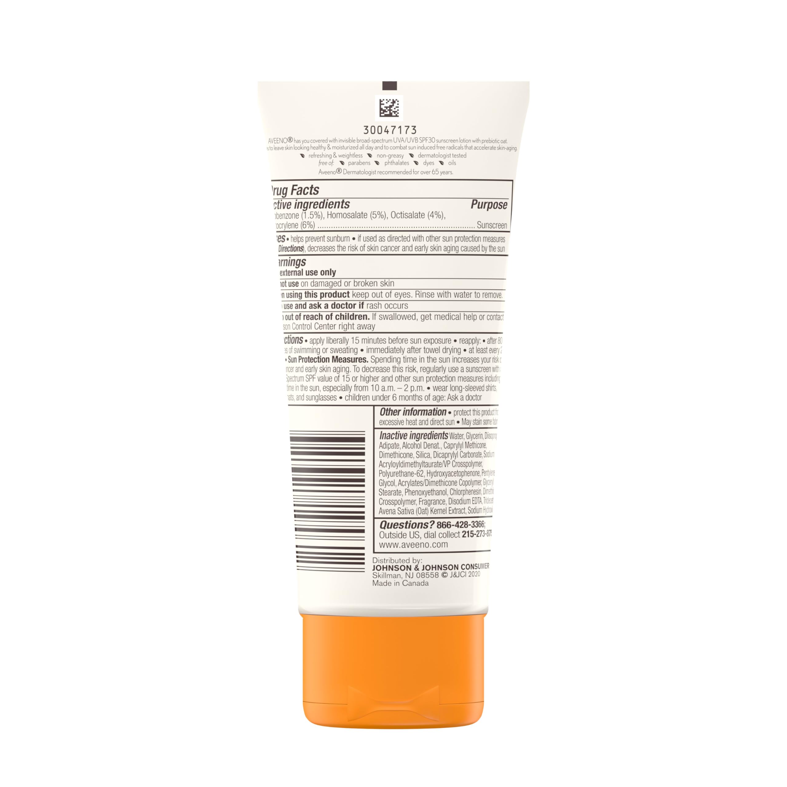 Aveeno Protect + Hydrate, no deja residuos grasos al extenderse.
