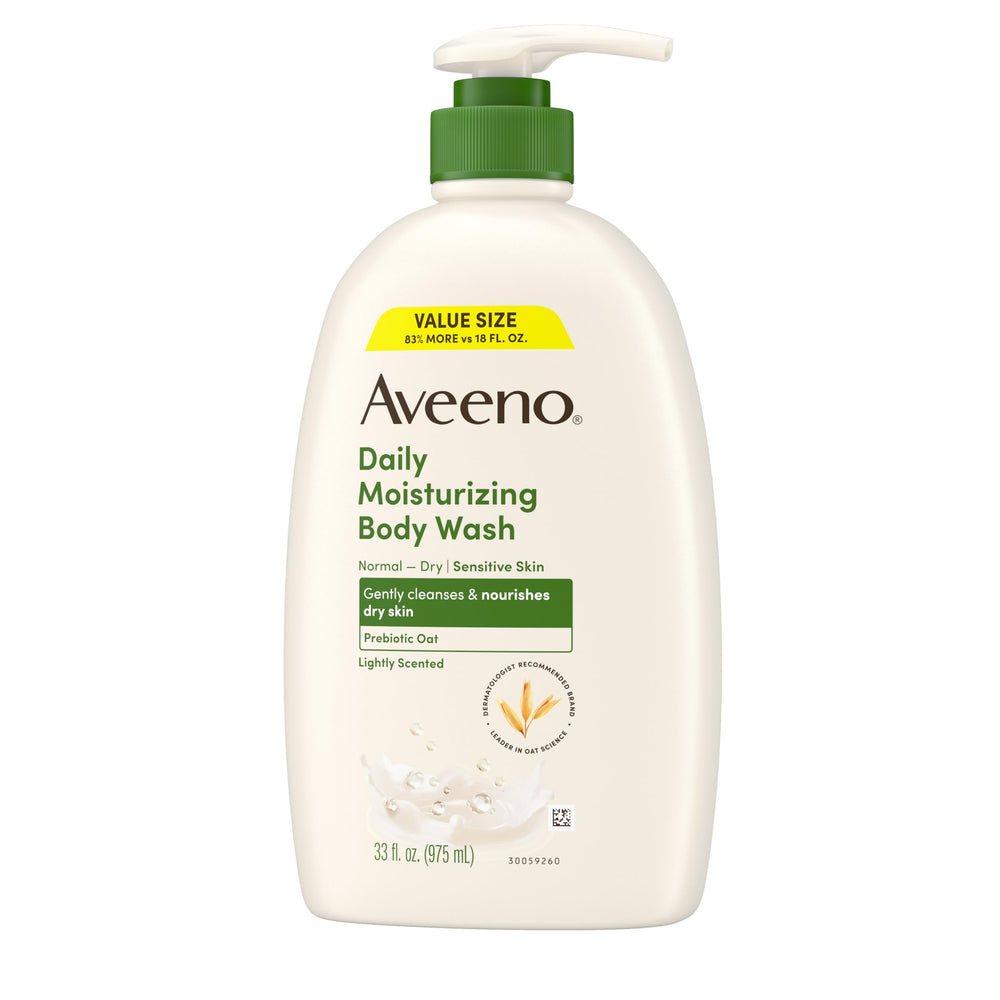Aveeno: textura cremosa que facilita el enjuague rápido